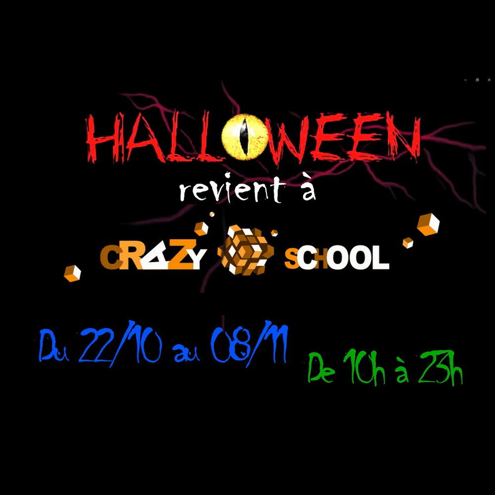 Halloween revient à Crazyschool